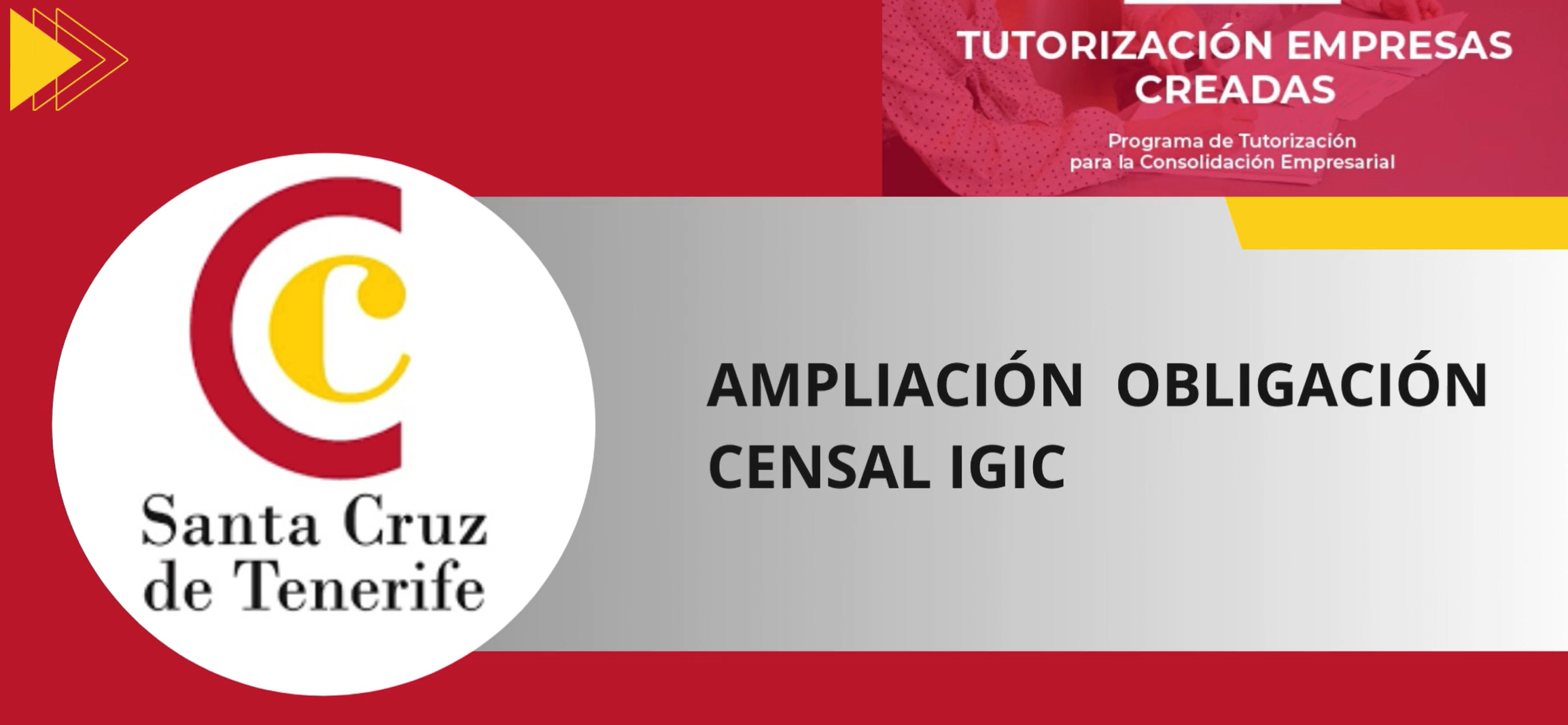 Ampliación de obligación censal IGIC